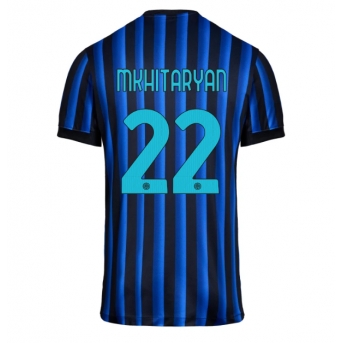 Inter Milan Henrikh Mkhitaryan #22 Maglia Gara Casa Repliche 2025-26 Maniche Corte